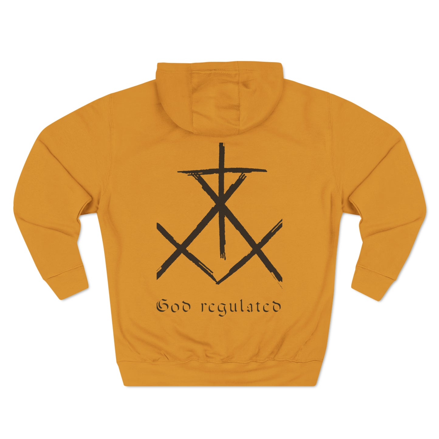 God Regulated "O.G. cross" Premium Hoodie