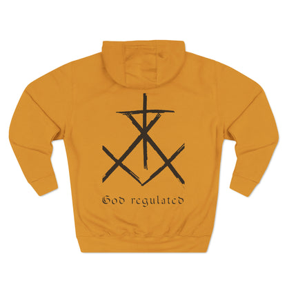 God Regulated "O.G. cross" Premium Hoodie