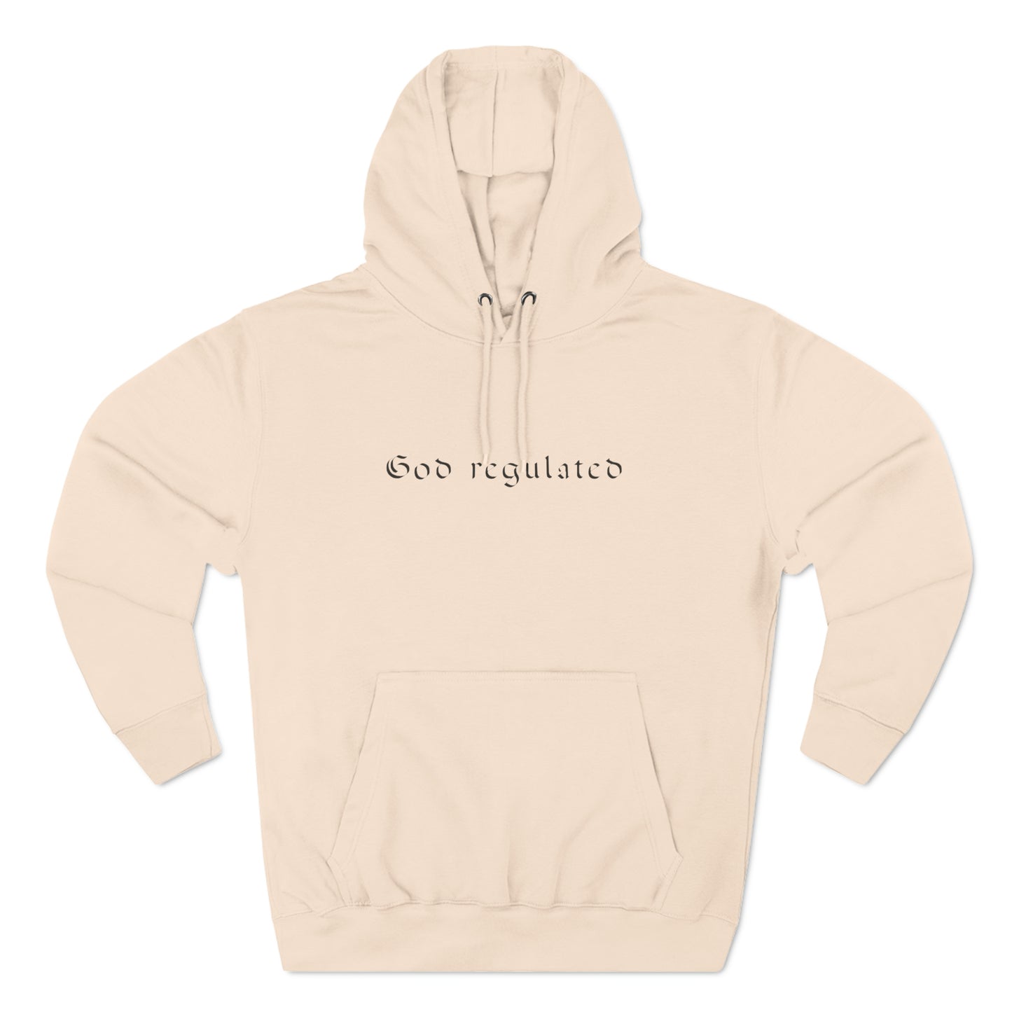 God Regulated "O.G. cross" Premium Hoodie