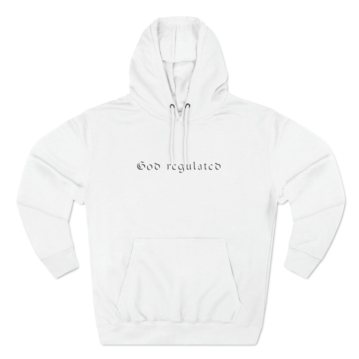 God Regulated "O.G. cross" Premium Hoodie