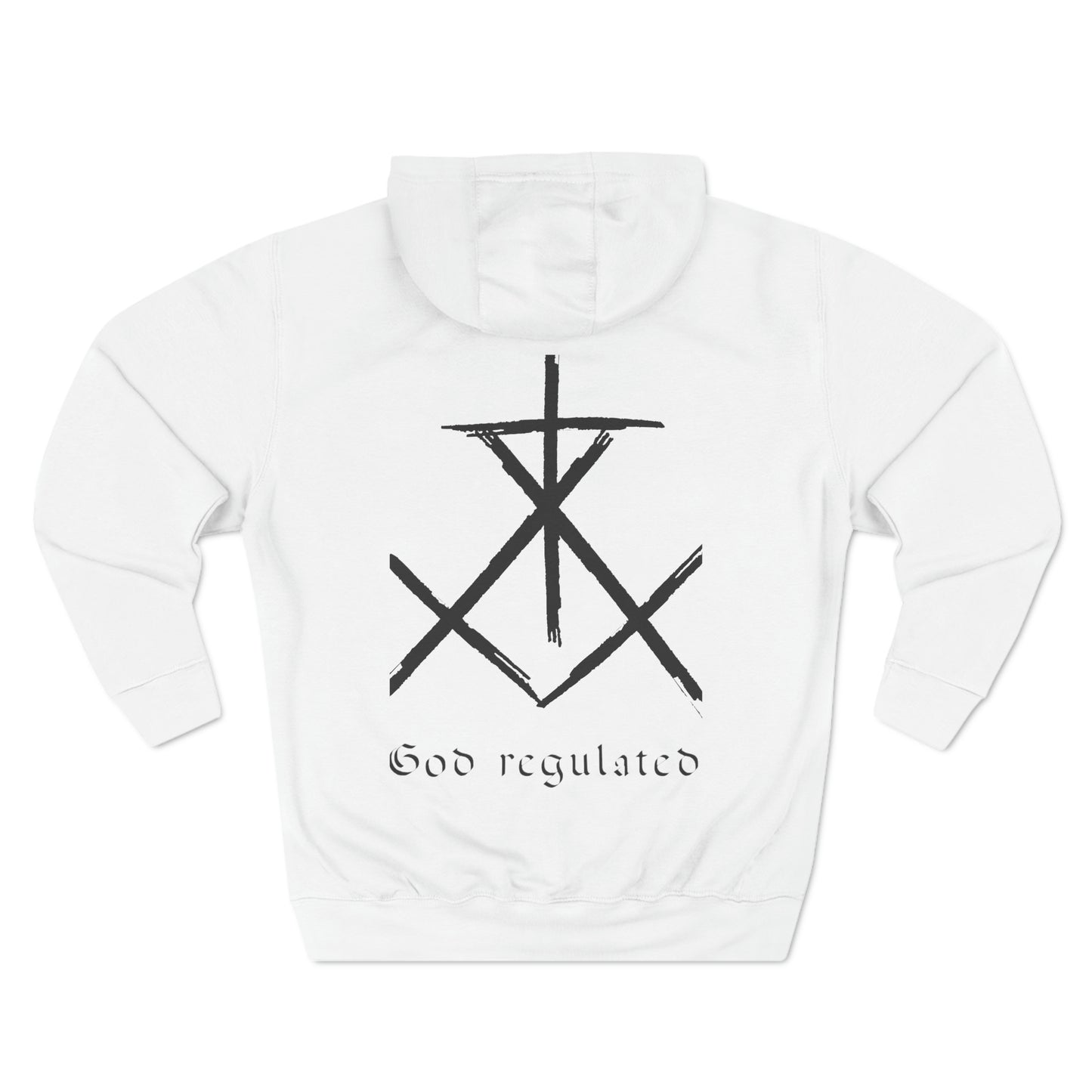 God Regulated "O.G. cross" Premium Hoodie